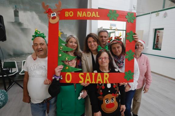 Imaxe da nova:A Xunta celebra os 36 anos de traballo do centro ocupacional O Saiar na inclusión das persoas con discapacidade intelectual