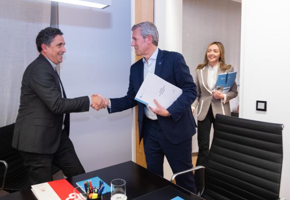 Imaxe da nova:Rueda destaca o labor de asociacións como Cáritas na loita polos máis desfavorecidos