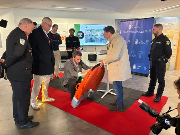 Imaxe da nova:A Xunta demanda a integración presencial da Policía Nacional e da Garda Civil na sede do CIAE 112-Galicia para reforzar a coordinac...