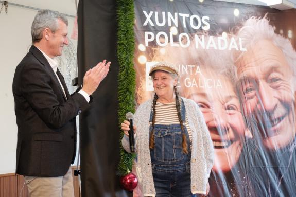Imaxe da nova:Rueda destaca o éxito do programa ‘Xuntos polo Nadal’ que este ano permite que 270 maiores pasen estas festas en compañía