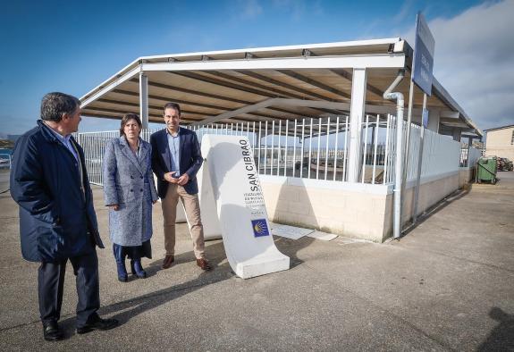 Imaxe da nova:O Goberno galego mellora a seguridade da nave de varada do Porto de San Cibrao