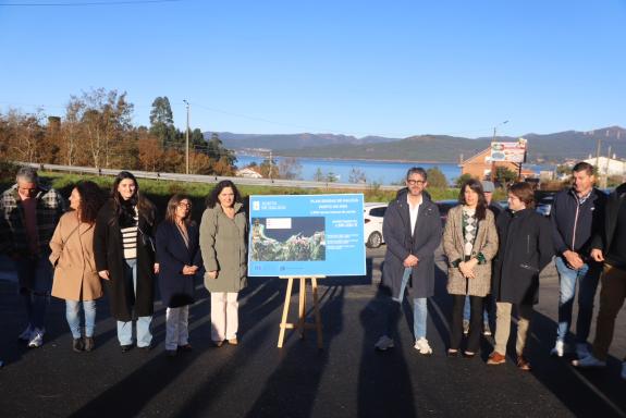 Imaxe da nova:A Xunta habilitará tres sendas en Porto do Son ao longo da AC-550 que suman 2,8 km e nas que investirá 1,5 M€