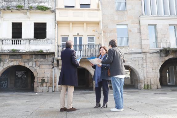 Imaxe da nova:O Consorcio Casco Vello de Vigo pecha un ano “histórico” coa compra de Ribeira do Berbés 9 para “dar vida ao barrio” con nova viven...