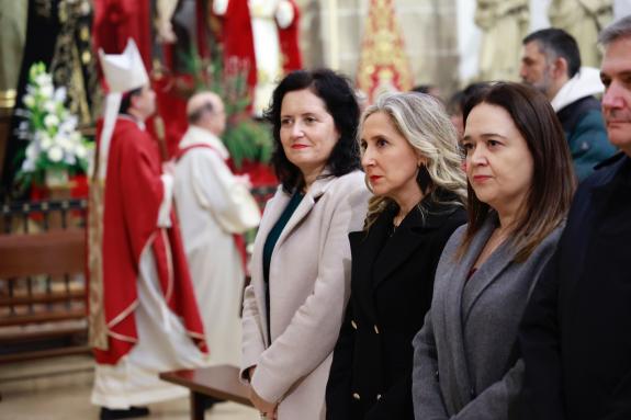 Imaxe da nova:Martina Aneiros asiste aos actos con motivo da festividade de San Xiao, patrón de Ferrol