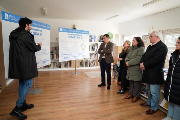 Imagen de la noticia:Román Rodríguez destaca una inversión de más de 1,6M€ en la rehabilitación integral del Colegio Pedro Barrié de la Maza de S...