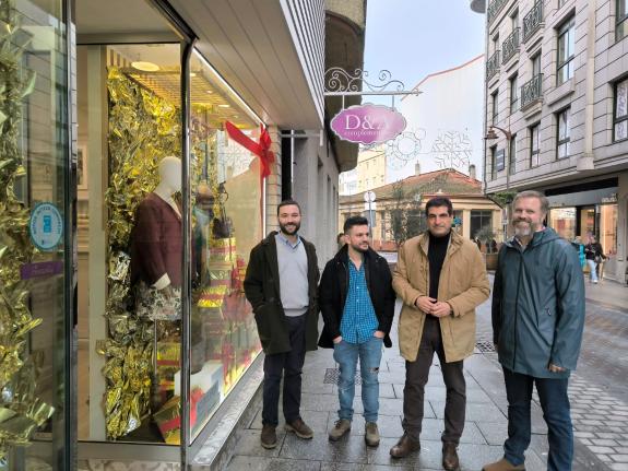 Imaxe da nova:A Xunta pon en valor a aposta pola dixitalización do comercio local de Carballo, recoñecida nos Premios Galegos de Comercio