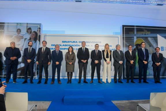 Imagen de la noticia:Rueda destaca que la Xunta invertirá 7,5 M€ en microformaciones diseñadas por los clústeres de nueve sectores estratégicos p...