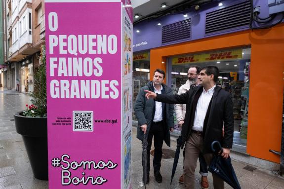 Imaxe da nova:A Xunta pon en valor o labor da Asociación Boirense de Empresarios á hora de dinamizar o comercio local