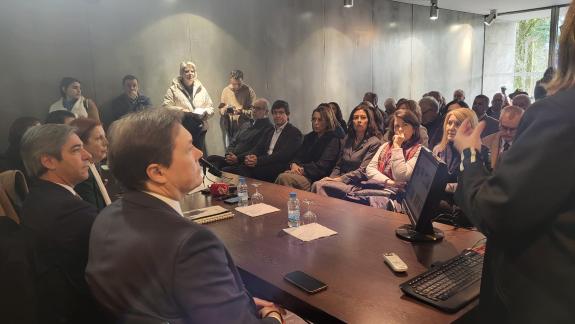 Imaxe da nova:A Xunta destaca a importancia de seguir traballando da man de Portugal no impulso da reserva de biosfera Gerês-Xurés