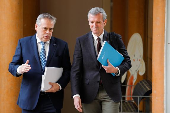 Imaxe da nova:O presidente destaca que o reforzo da inspección sanitaria da Xunta se traduce na alta de máis de 13.600 persoas en situación de in...