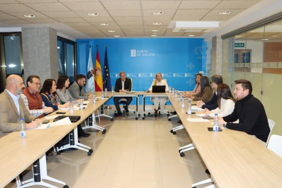Imagen de la noticia:O delegado da Xunta en Ourense preside a primeira Comisión Territorial de Coordinación do ano