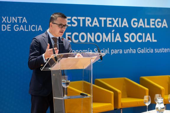 Imaxe da nova:A Xunta reafirma o impulso da economía social como motor socioeconómico, destacando as 230 novas entidades e 800 empregos que xerou...