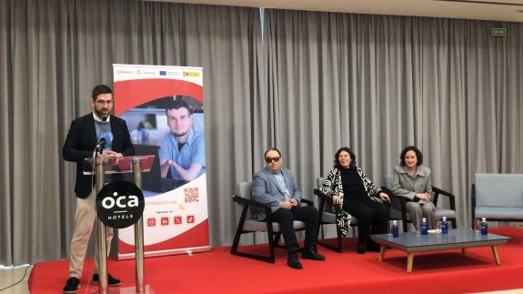 Imaxe da nova:A Xunta destaca a súa aposta a prol do emprego inclusivo e da integración laboral das persoas con discapacidade no sistema produtiv...