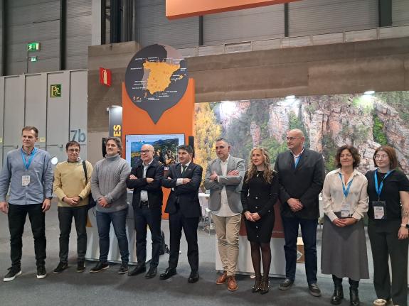 Imaxe da nova:Martina Aneiros destaca a colaboración entre administracións e entidades locais como garante da continuidade do proxecto do Xeoparq...