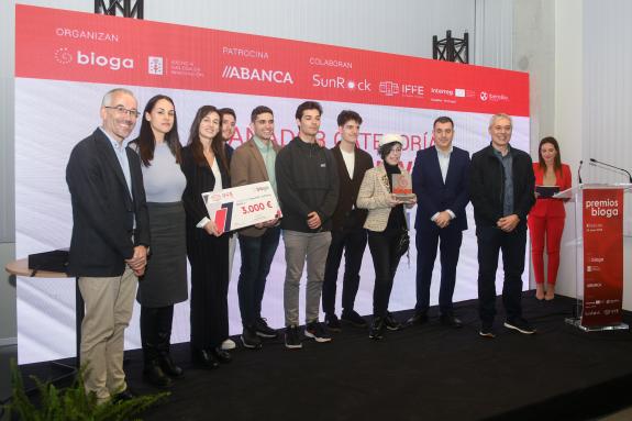 Imaxe da nova:Román Rodríguez destaca o carácter transformador do sector biotecnolóxico na entrega dos XI Premios Bioga