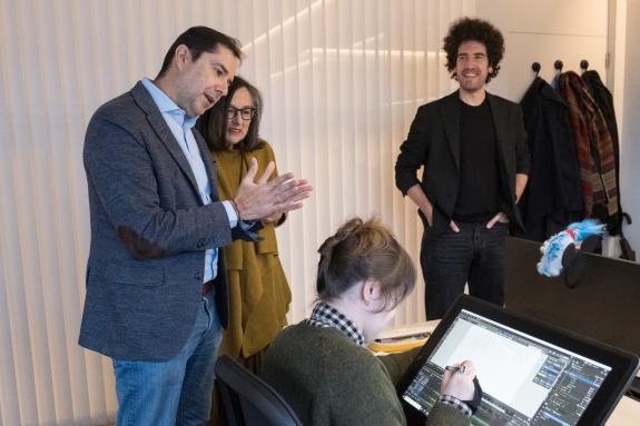 Imaxe da nova:Abano Producións ultima na Coruña co apoio da Xunta a longa de animación ‘Decorado’, do premiado Alberto Vázquez