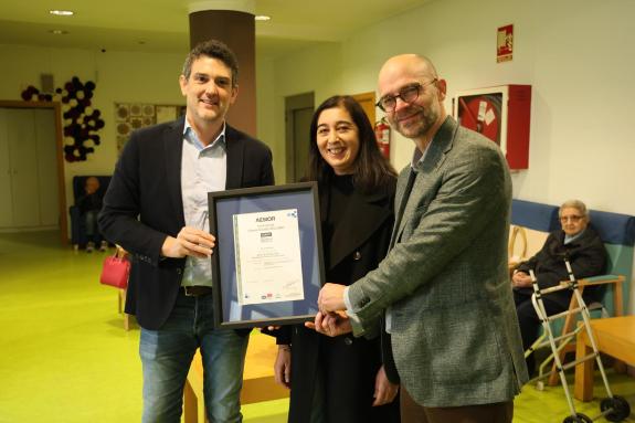 Imaxe da nova:As residencias de maiores da Milagrosa e das Gándaras, en Lugo, renovan o certificado que garante a calidade dos seus servizos