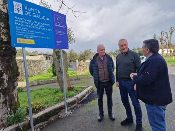 Imaxe da nova:A Xunta inviste preto de 58.000 euros na mellora do Camiño de Porta do Conde a Outeiriño, en Portas
