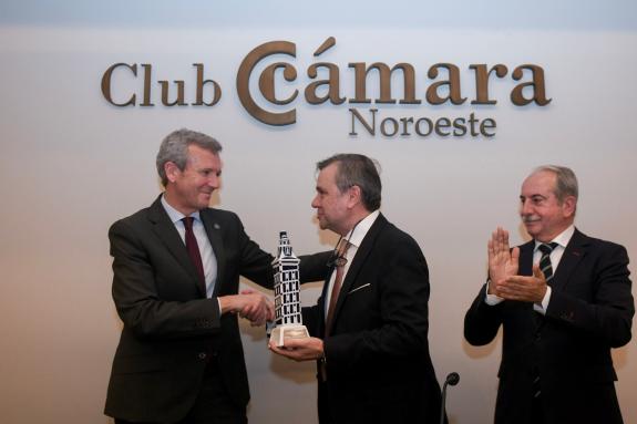 Imagen de la noticia:Rueda destaca el papel de los empresarios y autónomos gallegos a la hora de consolidar Galicia como una tierra competitiva e...