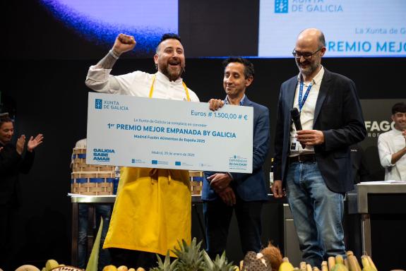 Imaxe da nova: A Xunta enxalza os produtos da terra e do mar na primeira edición do concurso Mellor empanada by Galicia celebrado en Madrid Fusió...