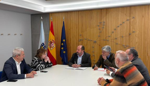 Imaxe da nova:Xosé Merelles estudia con la Mancomunidad de Ayuntamientos del Camino Francés nuevas acciones de colaboración en 2025