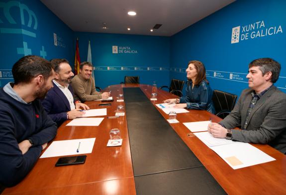 Imagen de la noticia:La Xunta y el Ayuntamiento de Gondomar evalúan vías de colaboración en materia de saneamiento y prevención de inundaciones