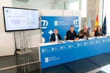 A Xunta entrega os primeiros documentos de traballo ao coordinador do Plan xeral de normalización da lingua galega