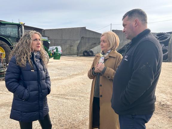 Imaxe da nova:A Xunta apoia cunha axuda de preto de 170.000 euros á cooperativa Aranxes na adquisición de nova maquinaria agrícola