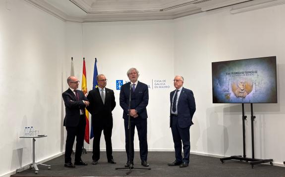 Imaxe da nova:A Casa de Galicia en Madrid súmase ás celebracións do bicentenario do matemático Rodríguez cunha mostra sobre a traxectoria deste c...