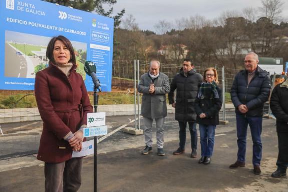 Imaxe da nova:A Xunta colabora co Concello de Lalín na construción do edificio polivalente de Carragoso, cunha achega de 260.000€