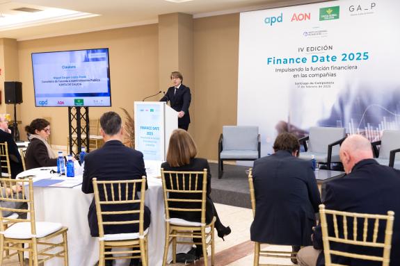 Imagen de la noticia:Miguel Corgos pondera la estabilidad institucional, económica y jurídica de Galicia como atractivo para los mercados