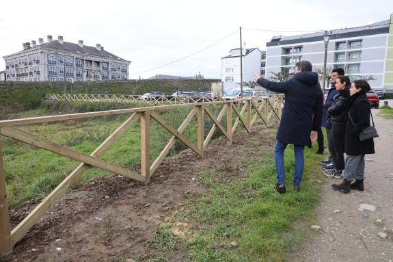 Imaxe da nova:A Xunta remata a actuación para mellorar a imaxe de elementos na contorna da Muralla de Lugo
