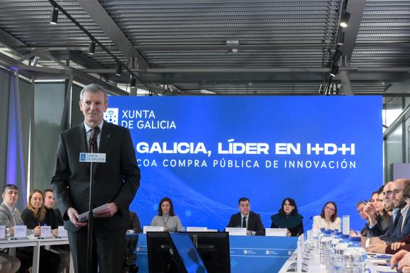 Imaxe da nova:Rueda reivindica o liderado de Galicia como a comunidade referente en compra pública de innovación ao captar a metade dos proxectos...