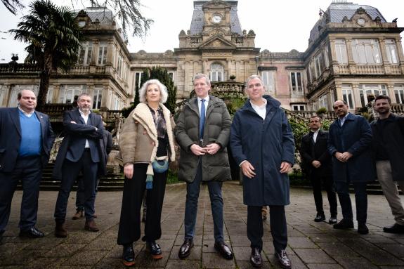 Imaxe da nova:Rueda destaca o compromiso da Xunta co novo rexurdimento do Pazo de Lourizán ao investir máis de 17 M€ na súa rehabilitación