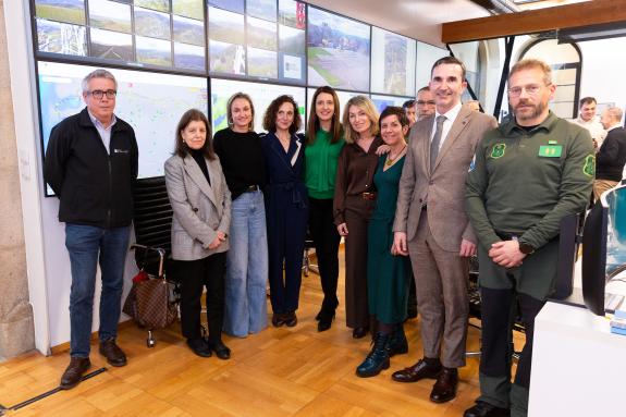 Imaxe da nova:Medio Rural e Fiscalía intercambian experiencias e reforzan a súa cooperación na loita contra os incendios forestais en Galicia