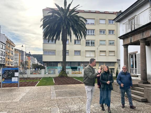 Imaxe da nova:A Xunta contribúe á mellora dos espazos verdes da oficina de turismo municipal de Cedeira a través das axudas do Fondo de Compensac...