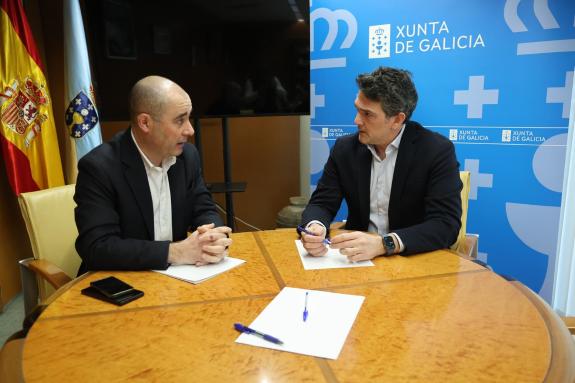 Imaxe da nova:Arias reúnese co alcalde do Incio para abordar vías de colaboración en proxectos de interese municipal