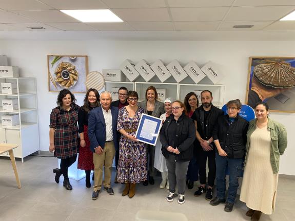 Imagen de la noticia:Artesa Rías Baixas recibe el sello de Galicia Calidade para sus productos