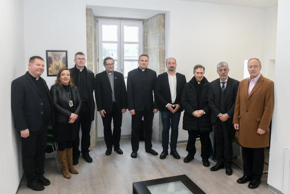 Imaxe da nova:A Conferencia Episcopal polaca interésase pola xestión da acollida xacobea en Galicia