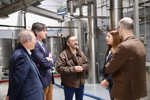 Imaxe da nova:A Xunta salienta que Galicia é pioneira en España cun ente certificador de destilados de derivados vinícolas