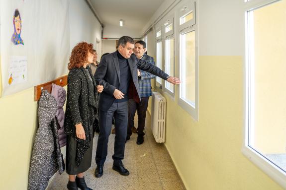 Imaxe da nova:A Xunta sinala o Colexio de Crecente como un exemplo da calidade do ensino no rural e da igualdade de oportunidades no acceso aos r...