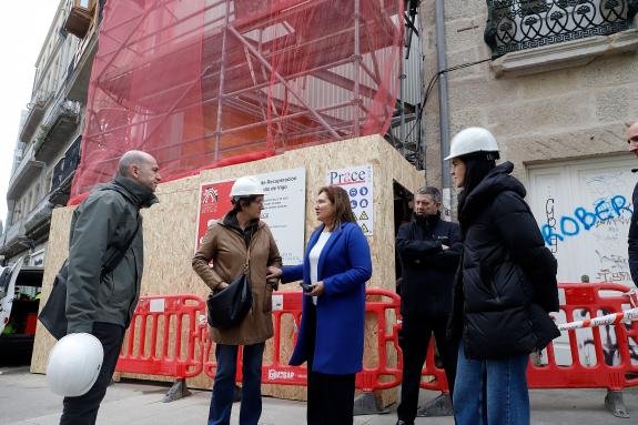 Imagen de la noticia:Ana Ortiz destaca la nueva rehabilitación en el Casco Viejo de Vigo para ofertar otras cinco viviendas públicas con una inve...