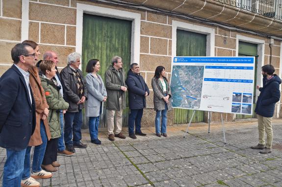 Imaxe da nova:A Xunta completará a humanización da travesía de Albarellos en Monterrei, cun investimento de máis de 1,5 M€