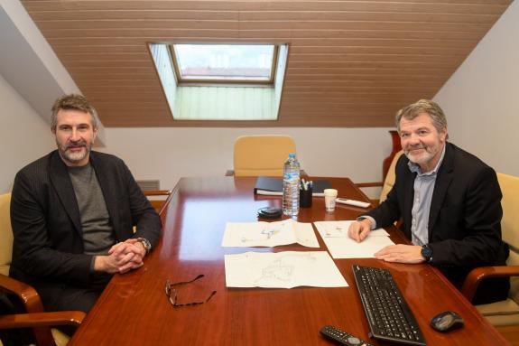 Imaxe da nova:Portos de Galicia e o Concello de Vilagarcía de Arousa acordan a proposta para a reversión ao estado de terreos innecesarios no pei...