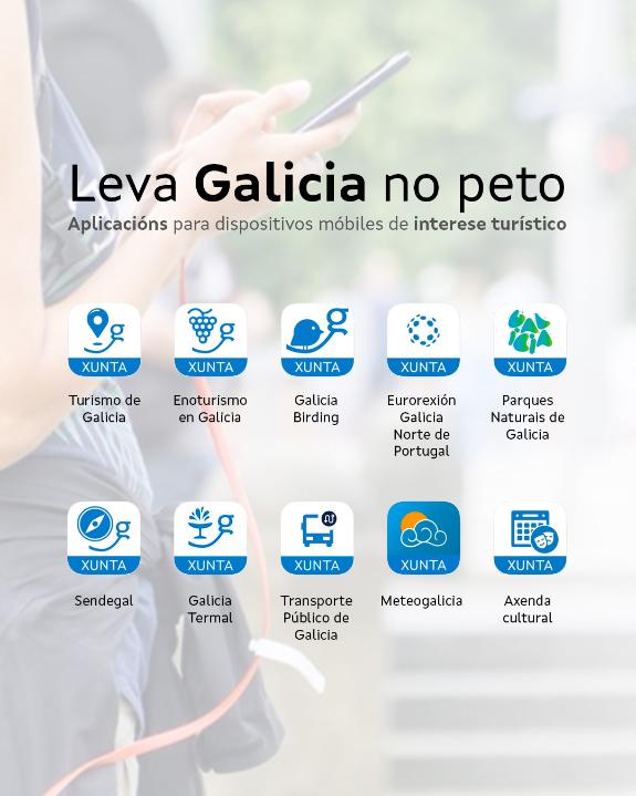 Imagen de la noticia: La oferta turística gallega en el bolsillo con las apps de Turismo de Galicia
