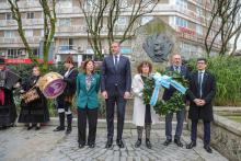 López Campos recorda a unha Rosalía que “debemos ter sempre presente como símbolo de identidade”