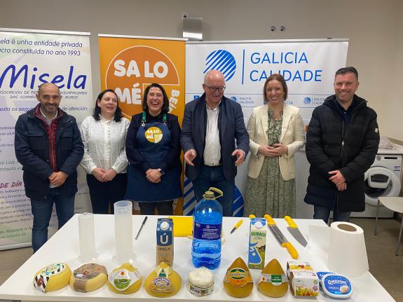 Imaxe da nova:A Xunta promove o coñecemento dos queixos Galicia Calidade entre os veciños de Noia