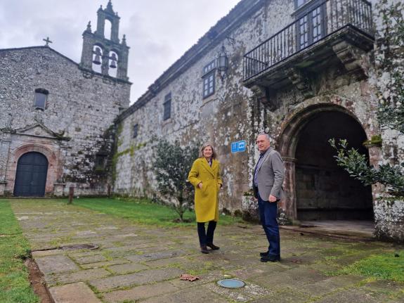 Imaxe da nova:A Xunta inviste preto de 24.000 euros na mellora das infraestruturas do Mosteiro de Aciveiro, en Forcarei