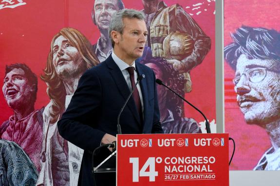 Imagen de la noticia:Rueda reivindica el valor del diálogo social y apela a la responsabilidad de los sindicatos en el 14º Congreso Nacional de U...