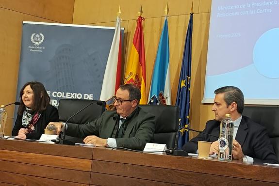 Imaxe da nova:A Xunta aborda os cambios organizativos que supón a nova Lei de medidas de eficiencia do servizo público de xustiza